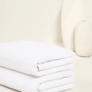 Полотенце махровое 50х90 см 2 шт (цвет: белый)