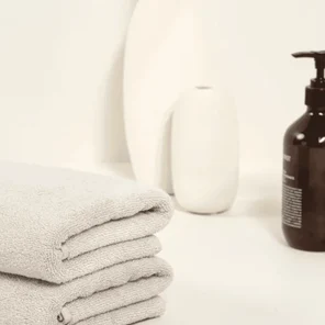 Полотенце махровое 50х90 см 2 шт (цвет: серый)